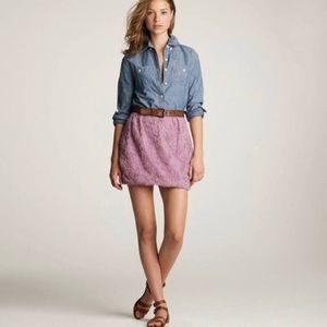 Like New! JCrew Lavender Floral Mini